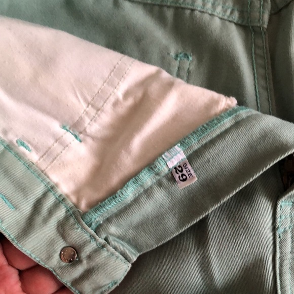 Vintage pistachio Green Armani Jeans - Picture 10 of 14